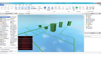 Användargränssnittet i Roblox Studio